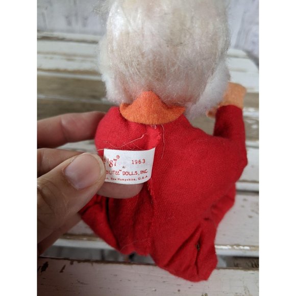 Vintage Annlee Santa 1987 red small - Picture 6 of 6